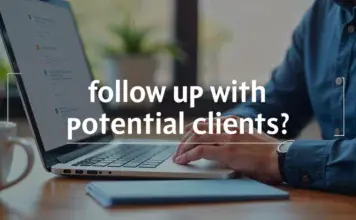 follow up with potential clients
