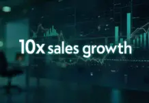 10x sales growth