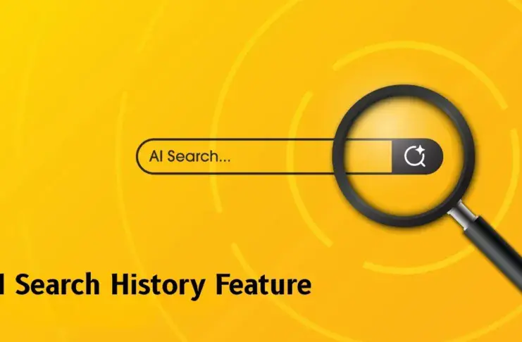AI Search History Feature