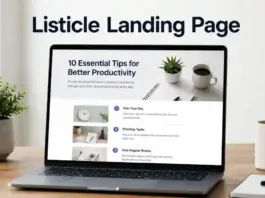 Listicle Landing Page
